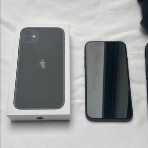 Apple iPhone in Black with Black Box